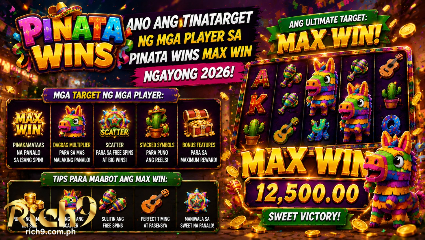 Ano ang Tinatarget ng mga Player sa Pinata Wins Max Win ngayong 2026