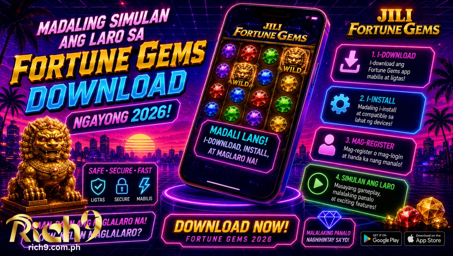 Madaling simulan ang laro sa Fortune Gems Download ngayong 2026