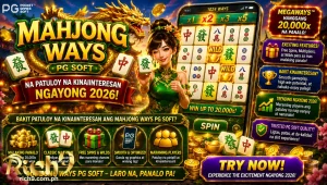 Mahjong Ways PG Soft na Patuloy na Kinaiinteresan ngayong 2026