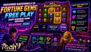 Maraming nagsisimula sa Fortune Gems Free Play bago sumubok nang seryoso ngayong 2026