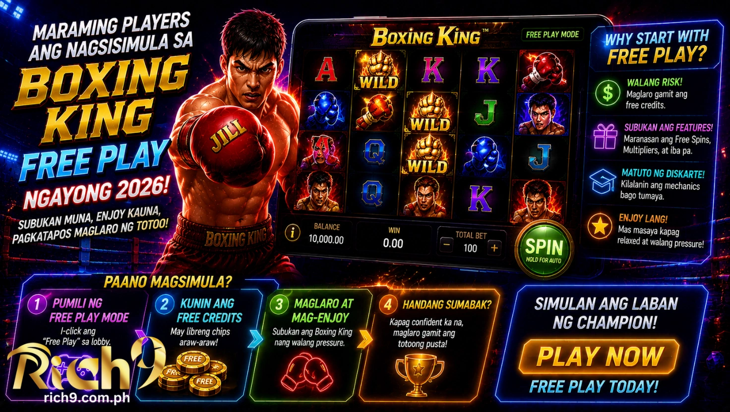 Maraming players ang nagsisimula sa Boxing King Free Play ngayong 2026