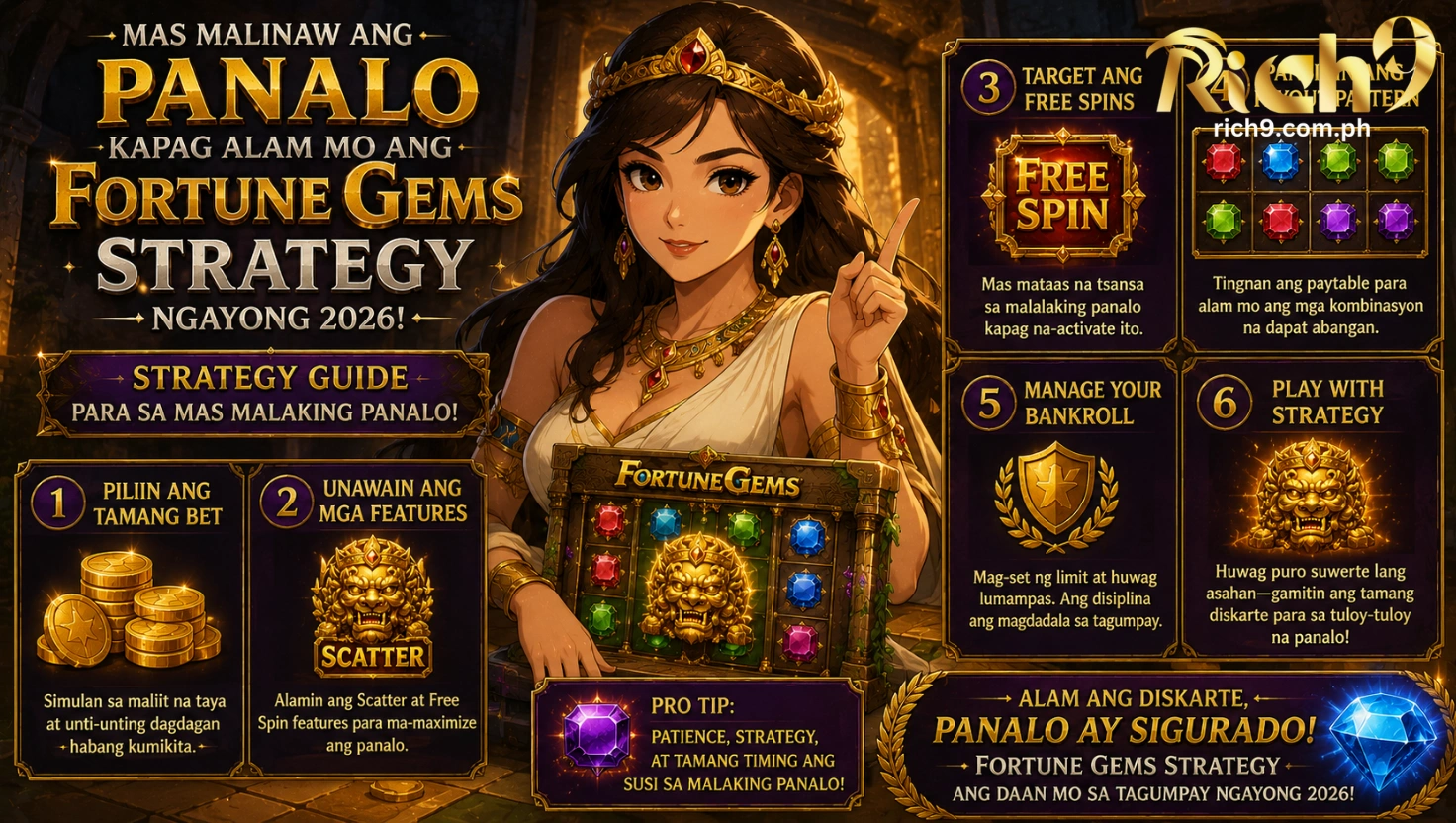 Mas malinaw ang panalo kapag alam mo ang Fortune Gems Strategy ngayong 2026