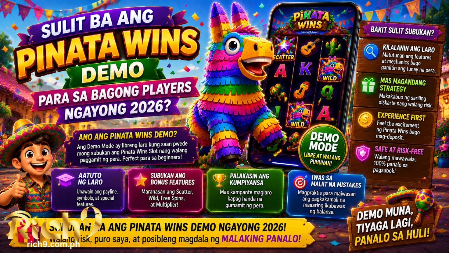 Sulit Ba ang Pinata Wins Demo para sa Bagong Players ngayong 2026