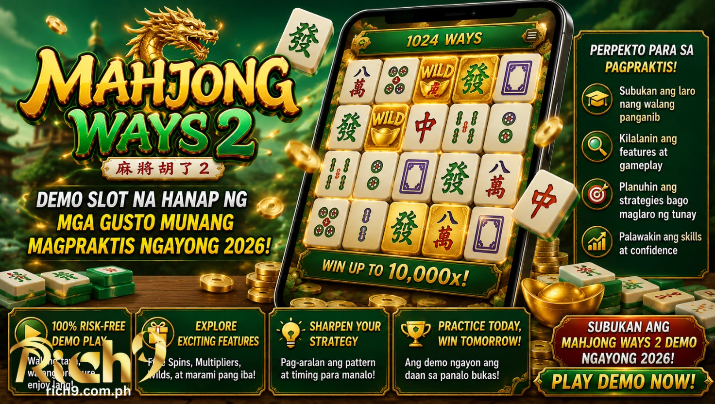 Mahjong Ways 2 Demo Slot na Hanap ng Mga Gusto Munang Magpraktis ngayong 2026